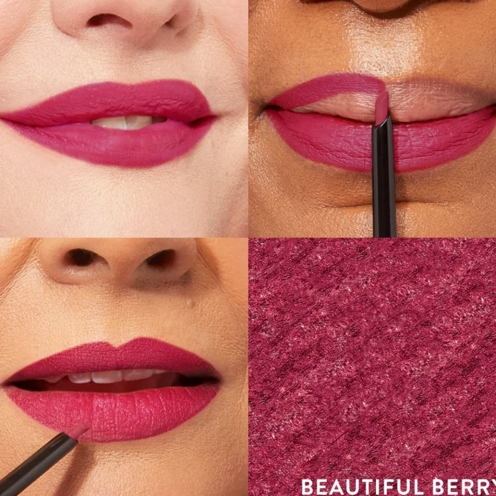 Laura Geller Modern Classic Waterproof Lip Liner Beautiful Berry (Wine), NIB - Picture 2 of 9